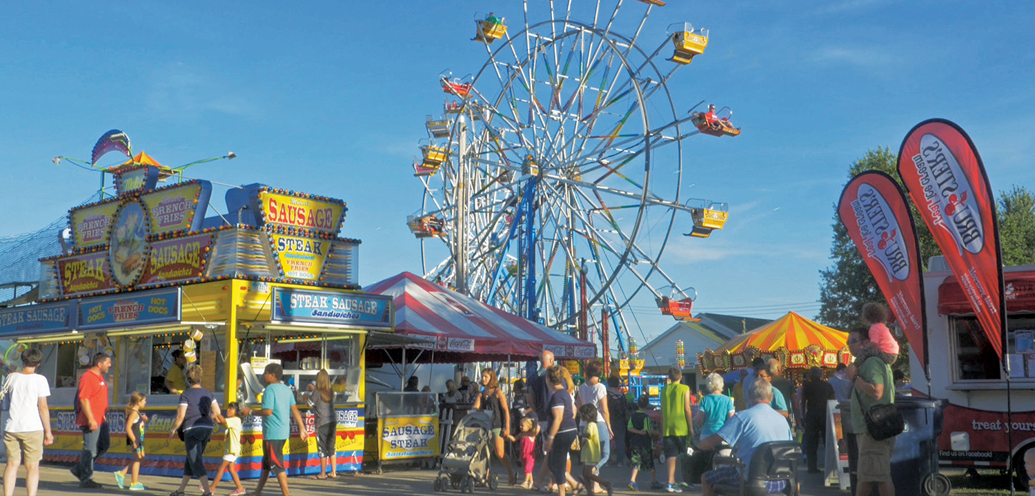 An image of a local summer festival in Youngstown, Ohio.