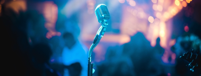 Live music event at the Youngstown Foundation Amphitheatre.
