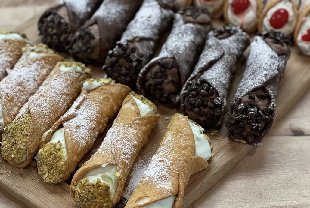 Cannoli from Napa Grocery in Canfield, Ohio.