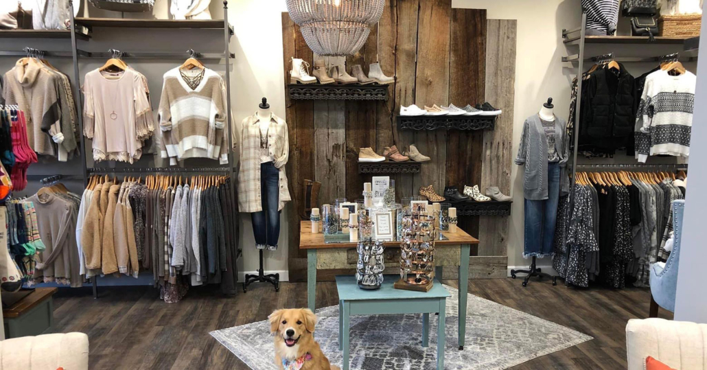 Inside La Ti Da Boutique, located in Poland, Ohio.