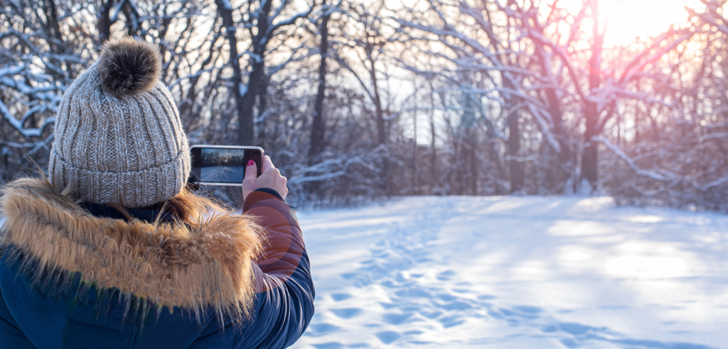 Snapshots-Winter-Slider-1024x492 A family taking part in a winter activity at Wick Recreation Park.