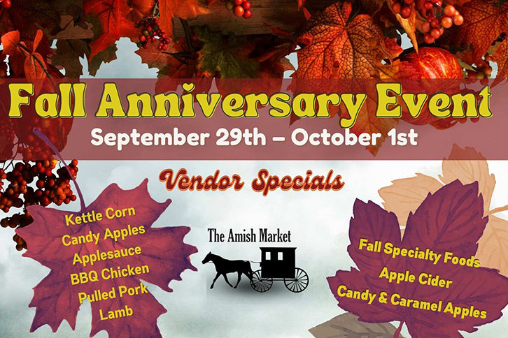 Fall Anniversary Event - The Amish Market