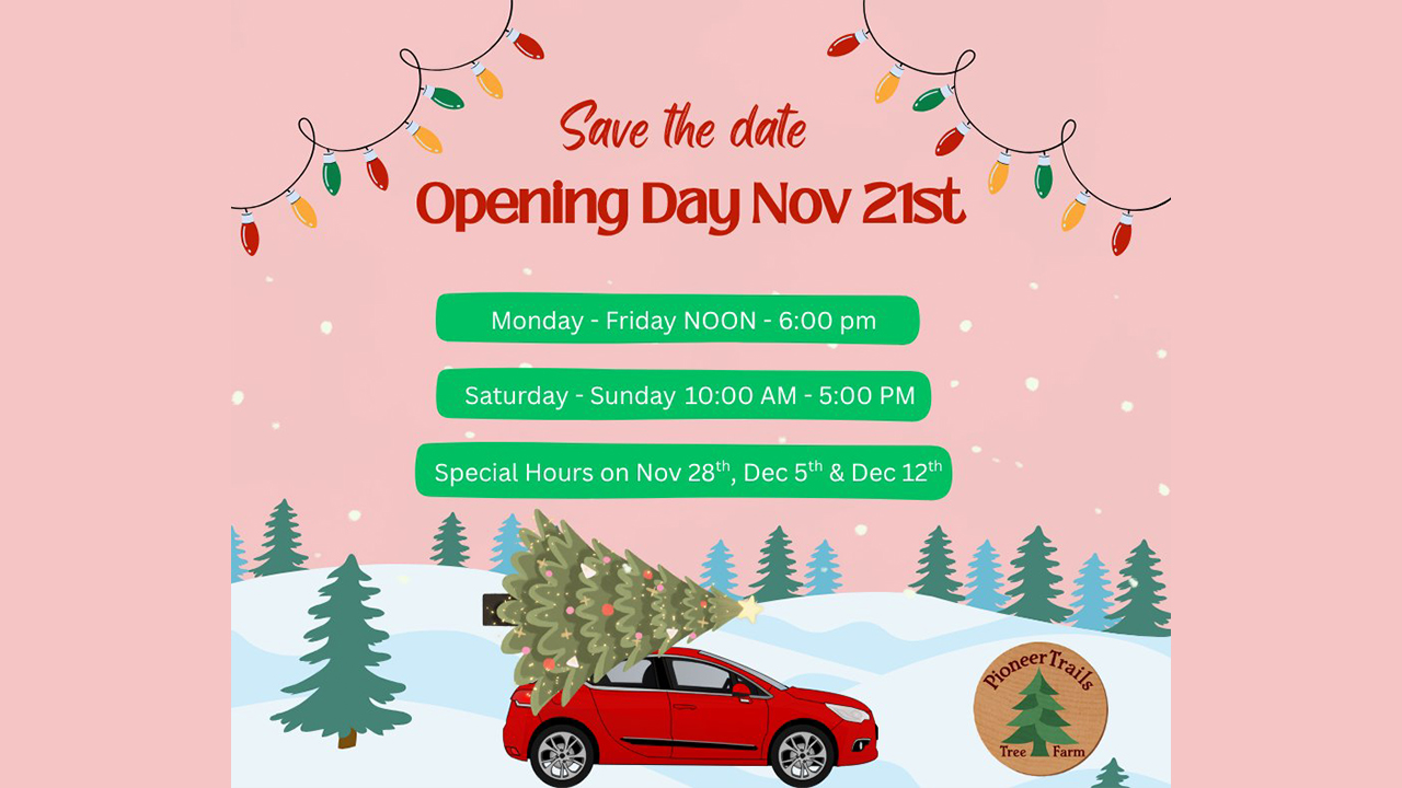 Opening Day at Pioneer Trails Tree Farm