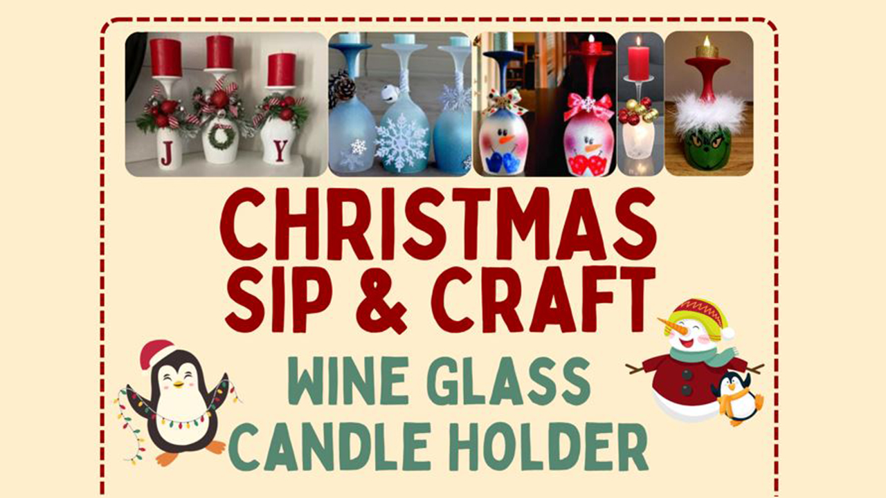 Christmas Sip & Paint