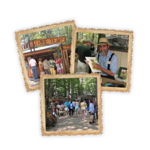 An image of the Shaker Woods Festival.